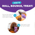 Outward Hound Double Snoop Interactive Treat Stuffer Durable Dog Toy, Dog Treat Toy, Purple...