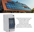 DC Disconnect Switch, 1000V 40A Protective Transparent Cover Miniature Circuit Breaker with IP65 Distribution Box for Home RV Photovoltaic Solar P...