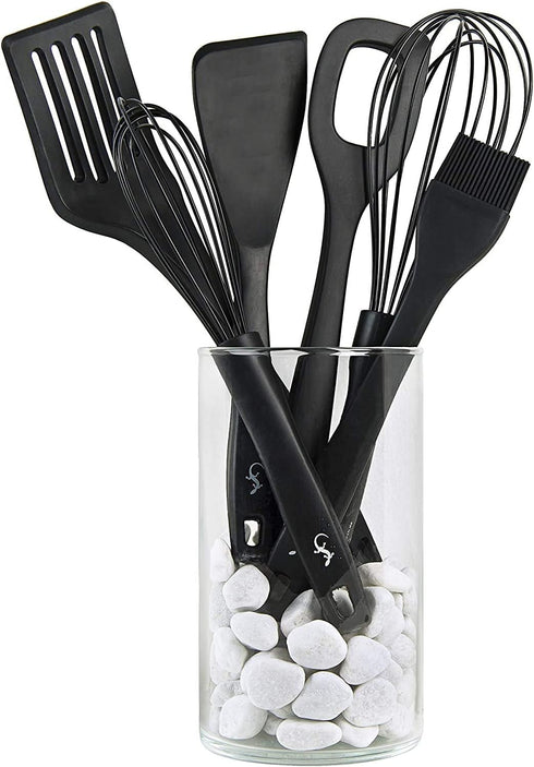 Lurch Germany Smart Tool Silicone Stirring Cooking Spoon With Hole Durable Practical Heat Resistant Risotto Spoon Kitchenware Kitchen Tool / 11 In...