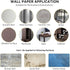 Faux Wood Look Textured Wallpaper(17.71" × 9.84ft), Shiplap Peel and Stick Vinyl Wallpaper, Self Adhesive Waterproof Contact Wall Paper...