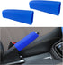 2PCS Car Handbrake Cover, Anti-Slip Silicone Auto Handbrake Shifter Protector, Comfortable Grip Handbrake Decoration for Men Women, Universal Vehi...
