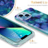 Esdot for iPhone 13 Case with Built-in Screen Protector,Military Grade Rugged Cover with Fashionable Designs for Women Girls,Protective Phone Case...