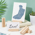 OLYCRAFT 20PCS Wood Place Card Holders Wood Name Card Holder Table Number Stands for Wedding Party Events Decoration Double Side Display Mini Blac...