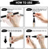 4 Count Dual Tip Oil Based White Black Paint Markers Paint Pens(0.7mm & 3mm), Permanent Paint Marker, Waterproof, Quick Dry, for Rock Painting, Wo...