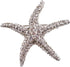 Fashion Color Starfish Inlaid Rhinestones Alloy Brooch Pins Women Girls Accessories...