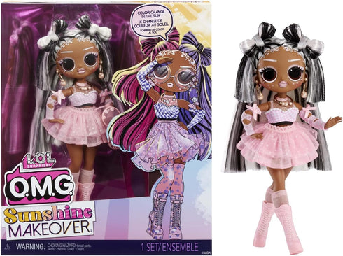 LOL Surprise OMG Sunshine Doll with Color Changing Hair, Fashions, Accessories - Gift for Kids 4+...