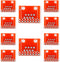 10pcs RJ45 Ethernet Connector Breakout Board circuit boards Module Electronics RJ45 to DIP Adapter Plate Board Ethernet Connector DIY Electronics ...