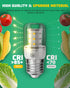 Refrigerator LED Light Bulb KEI D34L Refrigerator Bulb Light Replacement Fit for Frigi-daire Ken-More-2 Packs (3.5W 85V-265V E27 2700K Warm Light)...