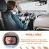 Car Sun Visor Vanity Mirror, Universal Car Vanity Mirror, Clip-on Rear View Sun-Shading Cosmetic Mirror, Rear View Sun-Shading Travel Cosmetic Mir...