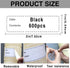 600pcs Removable Freezer Labels,1x3 Inch Food Storage Stickers Containers Date Stickers,Easy Clean and Write On Refrigerator Freezer Paper Label,N...