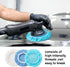 Mudder 20 Pieces 9 to 10 Inches Buffer Pads Car Polisher Bonnet Orbital Buffer Bonnets Microfiber Polishing Pad Cover...