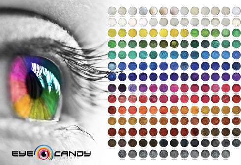 Eye Candy Pigments Premium Purple Mica Powder - Suiren Purple (50gr) - for Epoxy, Resin, Soap, Paint, Woodworking, Acrylic Pouring, Bath Bombs, Fi...
