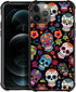 TnXee Case Compatible with iPhone 12/12 Pro Case?Sugar Skull Pattern Design Casae for iPhone 12/12 Pro Cases for Men Women, Shockproof Anti-Scratc...
