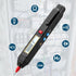 2-in-1 Multimeter Tester Digital Voltage Tester Pen 6000 Counts Volt Meter Non-Contact Voltage Testers Electrical Tester Pen for Live Wire Ac/Dc V...