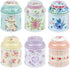 TooGet Elegant Metal Tinplate Empty Tins, Shabby Chic Mini-boxes for DIY Candles, Dry Storage, Spices, Tea, Candy, Party Favors, and Gifts (Cylind...