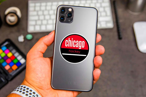 24 PCS Chicago American Blackhawks Hockey Stickers for Water Bottle, Laptop, Bicycle, Computer, Motorcycle, Travel Case, Car Decal Decoration Stic...