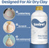 200ml Air Dry Clay Glaze, Gloss Varnish for Air Drying Clay, Air Dry Clay Varnish for Pottery and Acrylic Paint, Colourless, Waterproof, Scratch R...