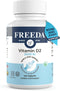 FREEDA Vitamin D2 2000 IU – Vegan Vitamin D for Bone Strength & Immune Support – Vegan Ergocalciferol D2 Supplement – 100 Tiny Tablets...