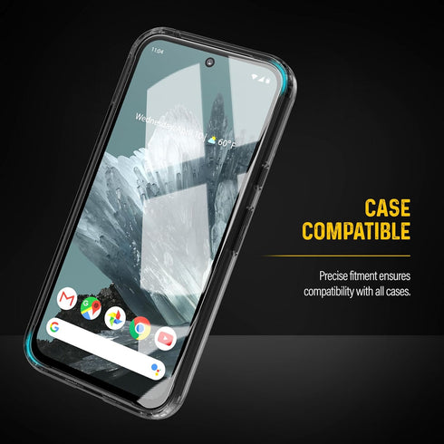 magglass Sceeen Protector Designed for Google Pixel 8a, Full Coverage Tempered Glass (HD Clear)...