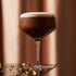 Viski Raye Angled Stemmed Crystal Coupe Cocktail Glasses, Champagne Coupe Glasses, Drinkware Set, Espresso Martini Glasses, Set of 2, 7oz...