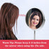 Schliersee 10X Magnifying Makeup Mirror 8 inch, Double Sided Makeup Mirror, 1X/10X Magnification Standing Swivel 8" Table Desk Mirror for Dresser ...