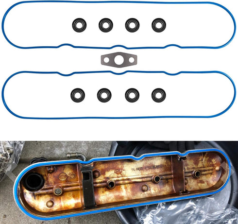 Valve Cover Gasket Set With Grommets VS50504R1 VS50250A For 1999~2016 GM/Isuzu/Saab 4.8L 5.3L 5.7L 6.0L 6.2L 7.0L V8...