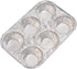 Muffin Pan | 6-Cup Cupcake Aluminum Pans Favorite Muffin Tin Size for Baking Cupcakes - Standard Size (6-cup-20Pack)...