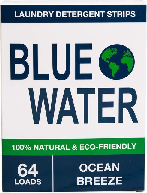 Blue Water, Laundry Detergent Sheets - Earth Breeze Costs 70% More Than Us!...