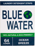 Blue Water, Laundry Detergent Sheets - Earth Breeze Costs 70% More Than Us!...