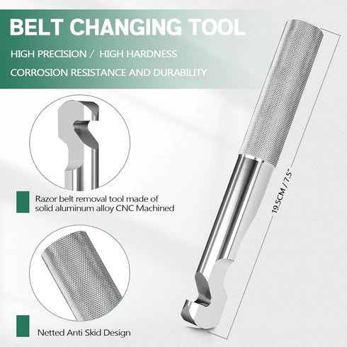 Xislet RZR Belt Changing Tool, Belt Removal Tools Kit Compatible with Polaris RZR 800S 900S 1000 XP4 Turbo / 2006-2018 Polaris Sportsman 500 570 8...
