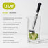 True Grind Muddler for Cocktails & Mixed Drinks, Fruits, Spices, Herbs, and Sugar Cubes Crusher, Home Bar Accessories, Bartender Tools, 8.5", Set ...