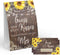 Your Main Event Prints Sunflower Guess How Many Kisses Game Sign and Cards - Perfect for Bridal Showers and Weddings - 1 Self-Standing Sign and 50...