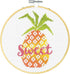 Dimensions Learn-A-Craft Sweet Pineapple Counted Cross Stitch Kit for Beginners, 6''...