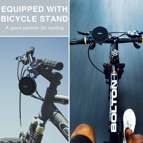 Onforu Portable Bluetooth Speaker for Bike, IP65 Waterproof & Dustproof Mini Outdoor Speaker, Bluetooth 5.0 and 10h Play Time, Wireless Bicycle Sp...