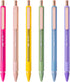 Mr. Pen- Retractable Gel Pens, 6 Pack, Black Ink Gel Pens, Vibrant Barrels, Fast Dry, Gel Pens Fine Point 0.5mm, Retractable Pens, Cute Pens, Gel ...