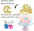 Gold Glitter 45th Anniversary Cake Topper - for Happy 45th Wedding Anniversary / 45th Birthday Party/Cheers to 45 Years Party Decorations...