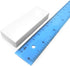 Large Plastic Rubbers Erasers - White - Pack of 2...