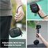 Mini Carrying Case for DJI OSMO Action 4/Action 3, Portable Storage Bag for GoPro 12/11/10/9, PU Hard Shell Travel Case with Wrist Strap for Actio...