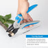 Anvil Pruning Shears - 8" Garden Shears Pruning, Heavy Duty Garden Clippers Handheld with Blue Adjustable Grip, Gardening Pruners Tool for Trimmin...