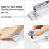 Transparent Desk Acrylic Stapler for Office - Silver Color...