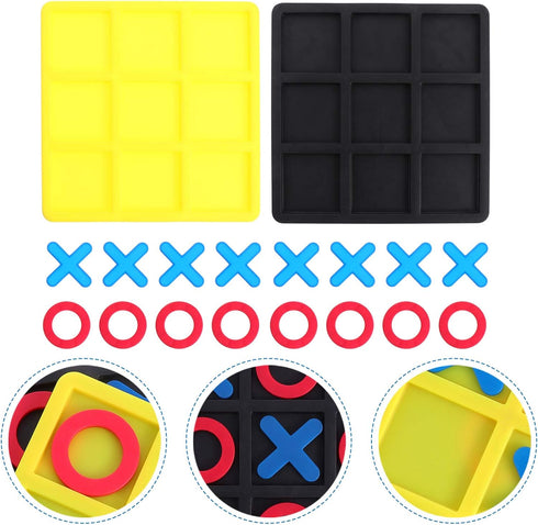 2 Boxes Toe Game Board Game Strategy Board Game Family Games Night Classic Board Games Tactile Puzzle...