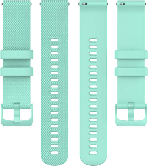 6-Pack Bands Compatible with WNH/MILOUZ/Hoowel IDW19 Watch Band for Men Women Waterproof Breathable Lightweight Silicone Wristbands for Veryfit Sm...