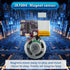Voice Module, Magnet Sensor Control Activated MP3 Music Sound Chips, 16MB Sound Module for Crafts, Christmas, New Year Greeting Cards, Box with Sp...