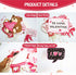 Valentines Day Photo Booth Props Kit, 28PCS Photography Props, Funny DIY Picture Selfie Accessories for Valentine’s Day Wedding Party Suppliers Fa...