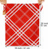 HRX Package 100% Cotton Gift Bags Drawstring 20x16 inch, 3pcs Christmas Wrapping Sacks Cloth Pouches for Xmas Presents Party Favor...