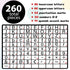 260 PCS Bulletin Board Letters for Classroom 4” Letters Combo Pack Set Classic Black Classroom Decorations Alphabet Numbers Symbols Letters for Bu...
