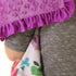 Baby Girls Reversible Minky Velboa Stroller Blanket (Choose Color) (Birds/Violet)...