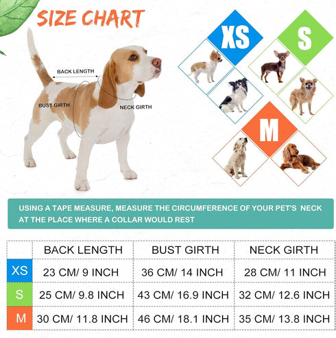 2 Pieces Independence Day Puppy Clothes Unisex Clothes for Small Dogs Flag Printed Puppy Shirt Dog Apparel Breathable Doggy Clothes Boy and Girl D...