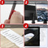 Monitor Memo Board, Magnetic Dry Erase Multifunction Whiteboard Monitor Side Panel, Desktop Memo Board with a Pen...
