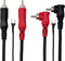 Hosa CRA-202DJ Dual RCA to Dual Right Angle RCA with Ground Wire Stereo Interconnect Cable, 2 Meters, Speaker...